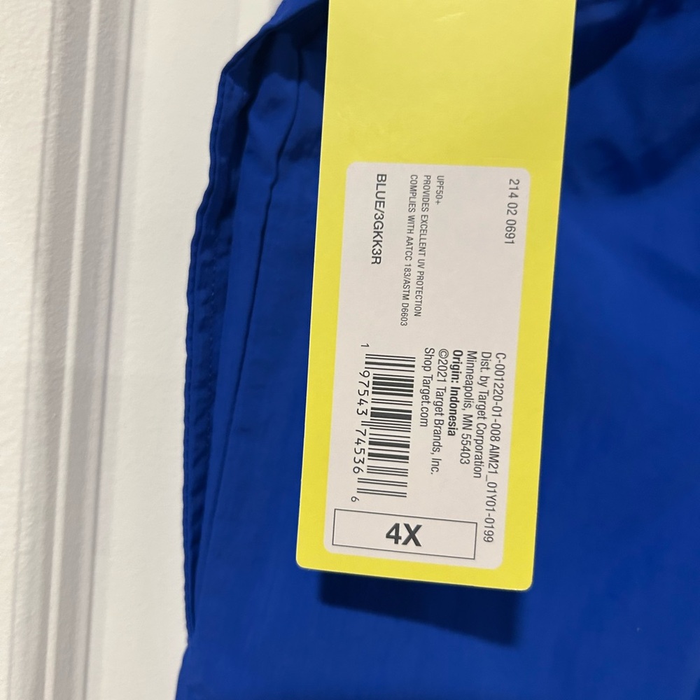 NWT All in Motion Blue Cargo Pants Size 4X Women’s - Picture 7 of 12